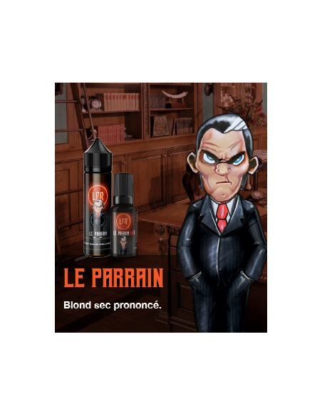 E-liquide 10ml tabac le parrain lfr