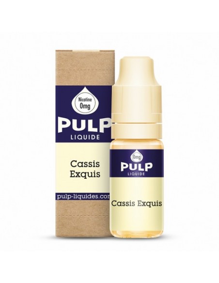 E-liquide 10ml  cassis exquis pulp