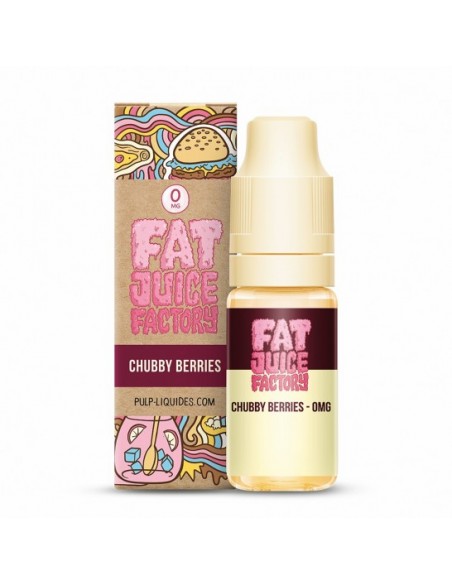 E-liquide 10ml  chubby berries fat juice factory pulp