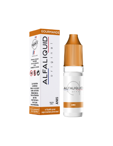 E-liquide 10ml  anis alfaliquid