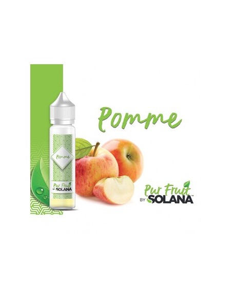 E-liquide 50ml pomme pur fruit solana
