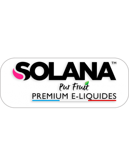 E-liquide 50ml framboise pur fruit solana