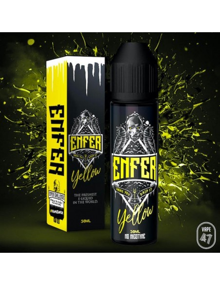 E-liquide 50ml yellow enfer Vape47