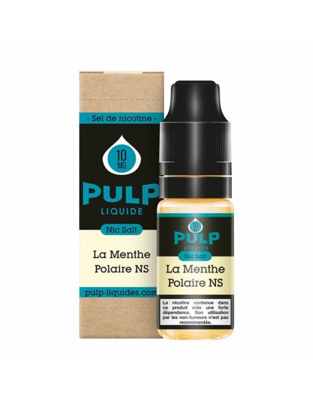 E-liquide 10 ml menthe polaire sel de nicotine PULP