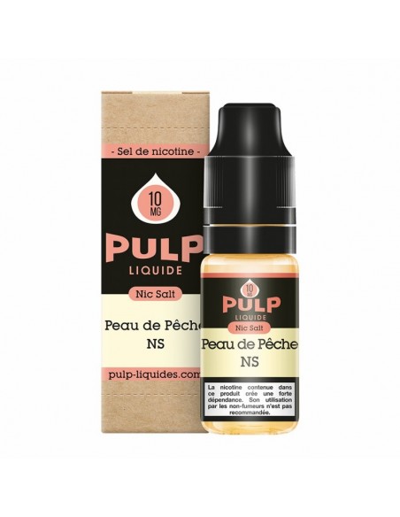 E-liquide 10 ml peau de pêche sel nicotine PULP