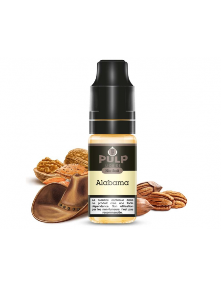E-liquide 10 ml alabama sel nicotine PULP