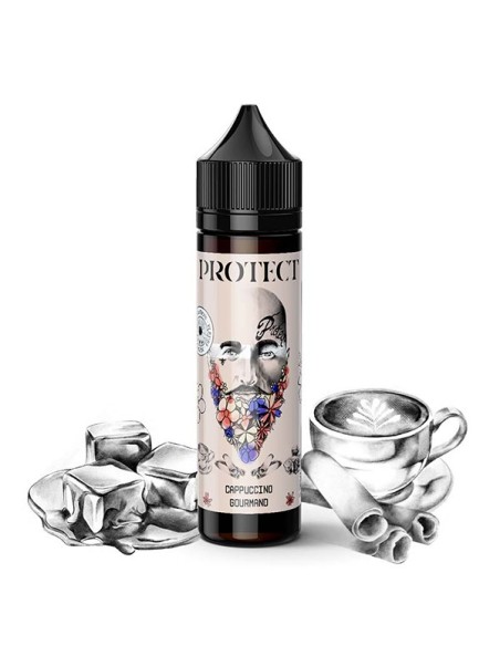 E-liquide 50ml Cappuccino Gourmand Protect
