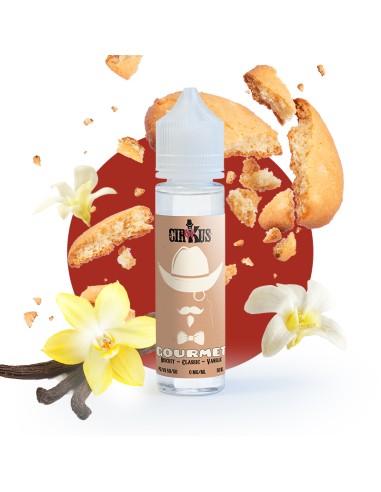 E-liquide 50ml gourmet wanted cirkus vdlv