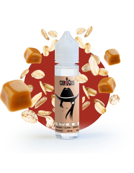 E-liquide 50ml sweet wanted cirkus vdlv