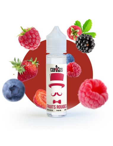 E-liquide 50ml Fruits rouges cirkus vdlv