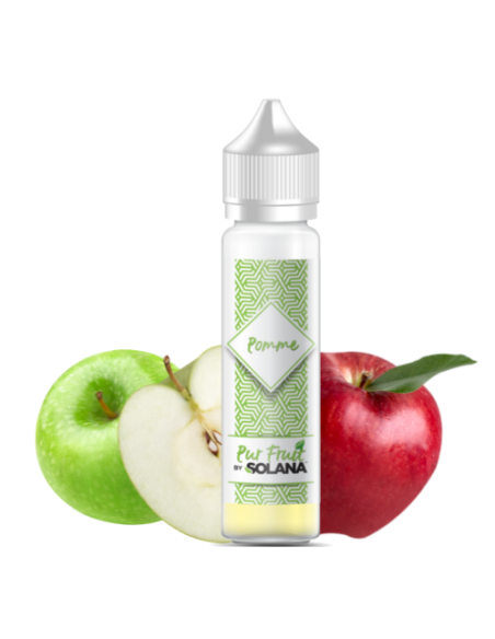 E-liquide 50ml pomme pur fruit solana