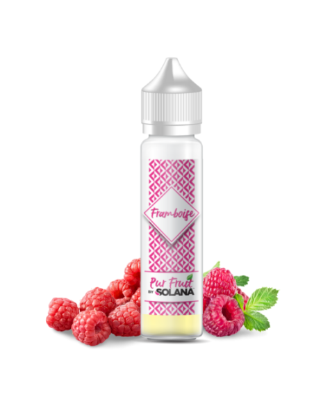 E-liquide 50ml framboise pur fruit solana