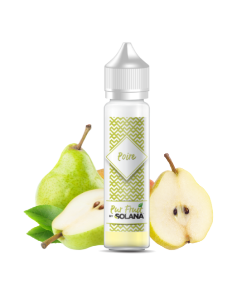 E-liquide 50ml poire pur fruit solana