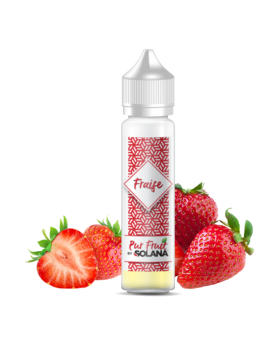 E-liquide 50ml fraise pur fruit solana