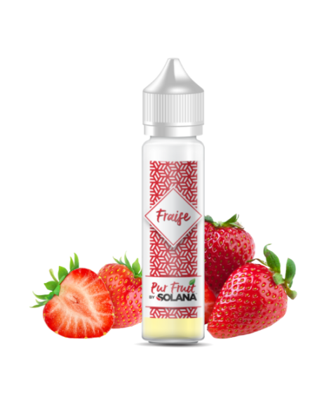 E-liquide 50ml fraise pur fruit solana