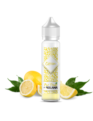 E-liquide 50ml citron pur fruit solana