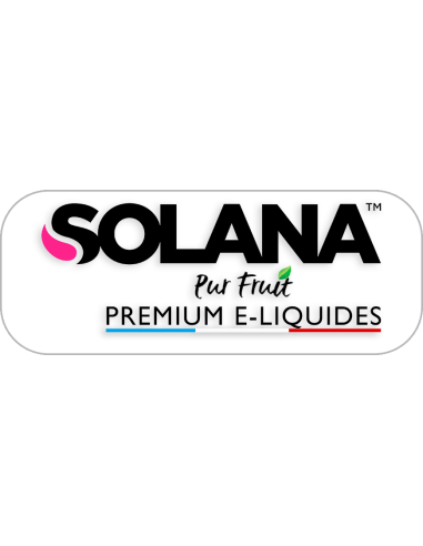 E-liquide 50ml cassis pur fruit solana
