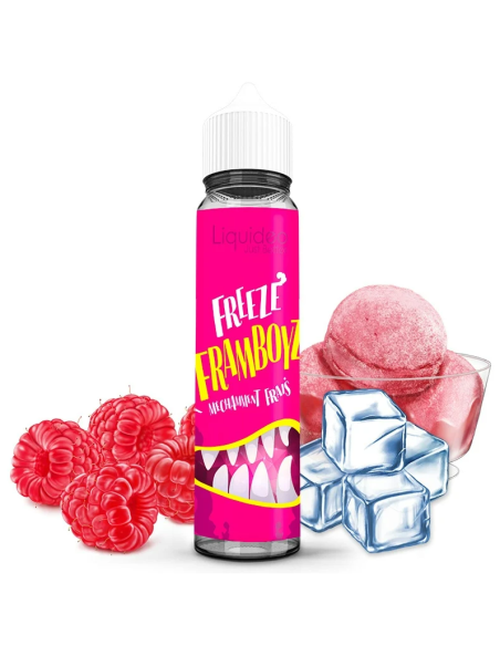 E-liquide 50ml framboys freeze liquideo