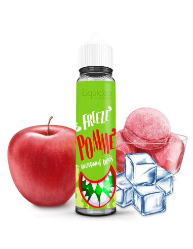E-liquide 50ml pomme freeze liquideo