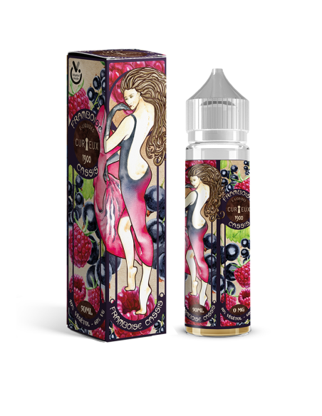 E-liquide 50ml FRAMBOISE-CASSIS edition 1900 curieux