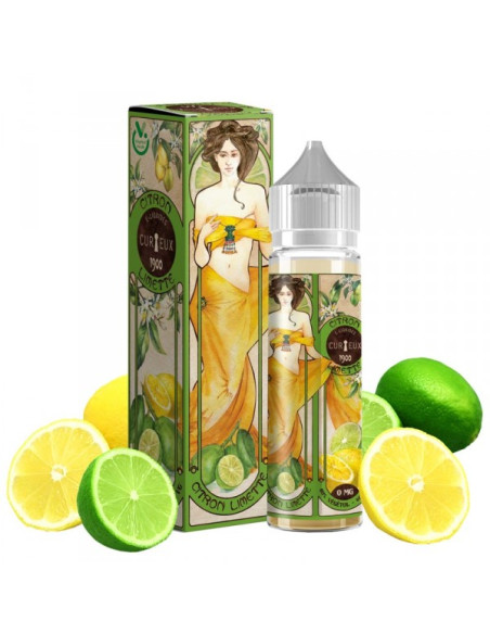 E-liquide 50ml CITRON-LIMETTE edition 1900 curieux