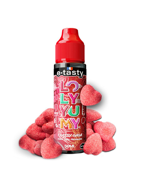 E-liquide 50ml fraisy gaga e-tasty