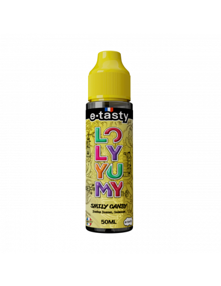 E-liquide 50ml smily candy e-tasty