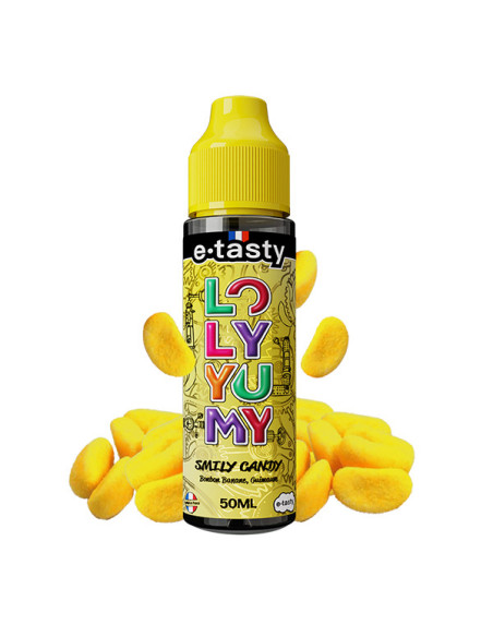 E-liquide 50ml smily candy e-tasty