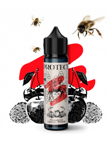 E-liquide 50ml framboise-cerise-pomme Protect