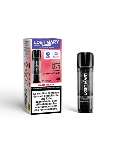 Fruits rouges Lost Mary cartouche 2 ml