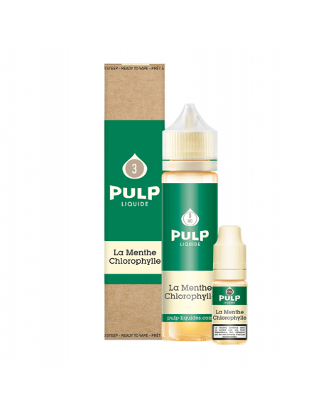 E-liquide pack 60ml 3mg menthe chlorophylle pulp