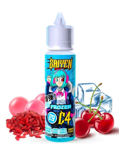 E-liquide 50ml C4 frozen sayen vapor