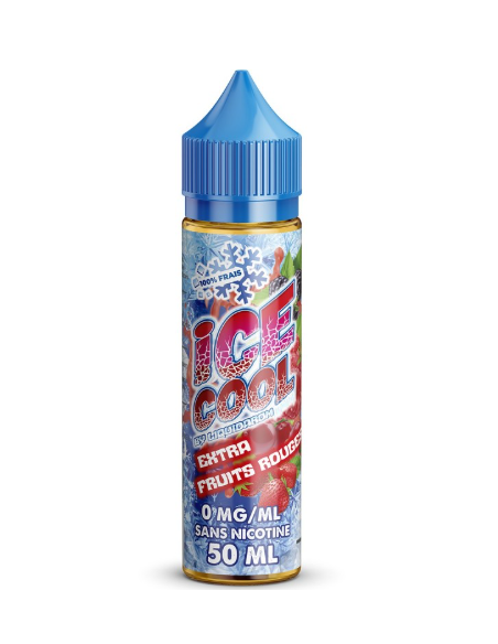 E-liquide 50ml Extra Fruits rouges Ice Cool
