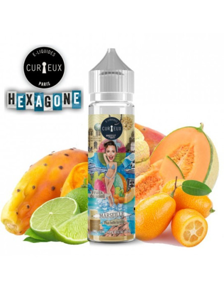 E-liquide 50ml Marseille, Plus Belle La Ville edition hexagone curieux
