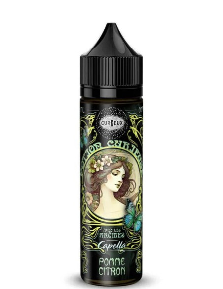 E-liquide 50ml LES POTIONS CURIEUSES - Pomme Citron