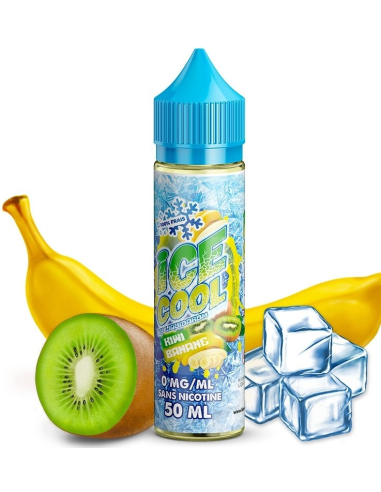 E-liquide 50ml Kiwi Banane Ice Cool