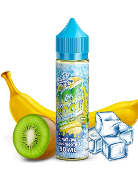 E-liquide 50ml Kiwi Banane Ice Cool