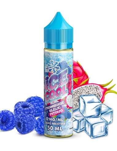 E-liquide 50ml Framboise bleue Pitaya Ice Cool