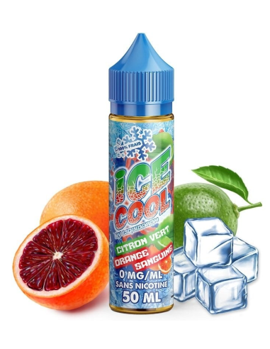 E-liquide 50ml Citron vert Orange sanguine Ice...