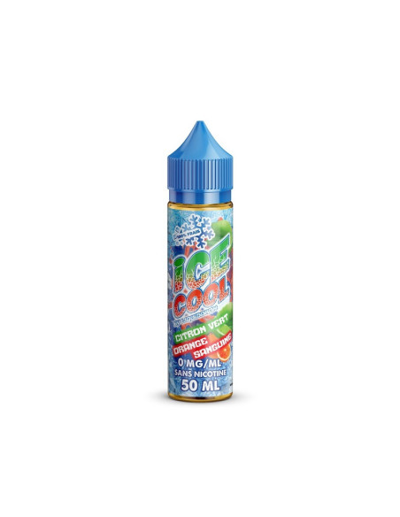E-liquide 50ml Citron vert Orange sanguine Ice Cool
