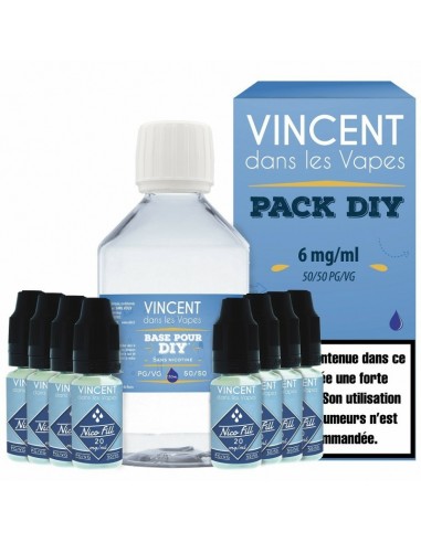 packs diy 210 ml vdlv 6mg