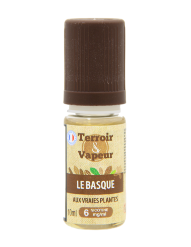 E-liquide 10ml tabac le basque tevap
