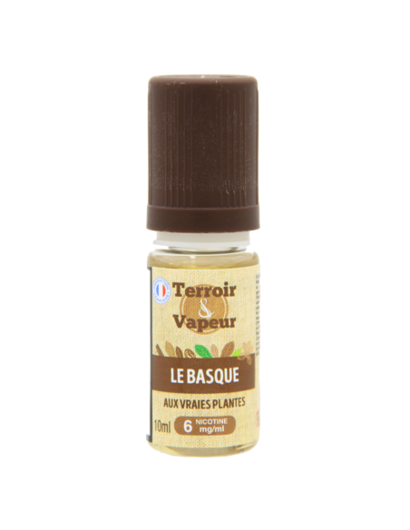 E-liquide 10ml tabac le basque tevap