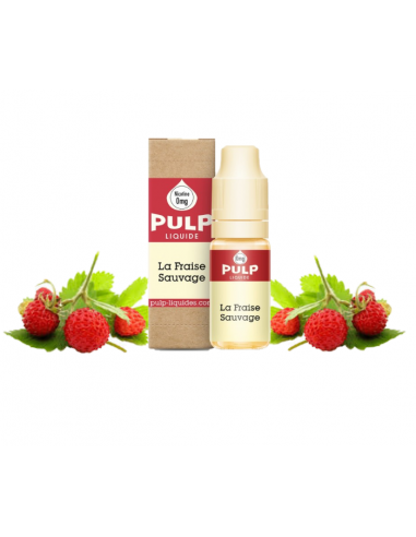 E-liquide 10ml  fraise sauvage pulp