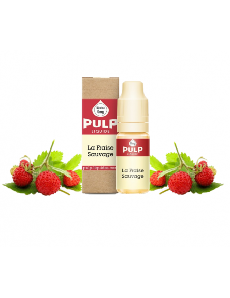 E-liquide 10ml  fraise sauvage pulp