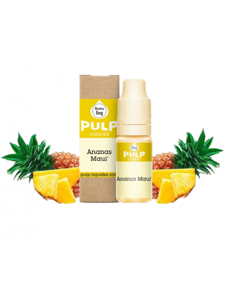 E-liquide 10ml  ananas maui pulp