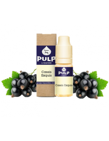 E-liquide 10ml  cassis exquis pulp