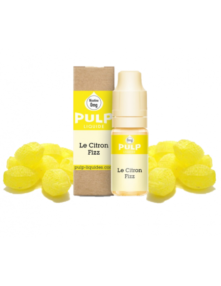 E-liquide 10ml  citron fizz pulp