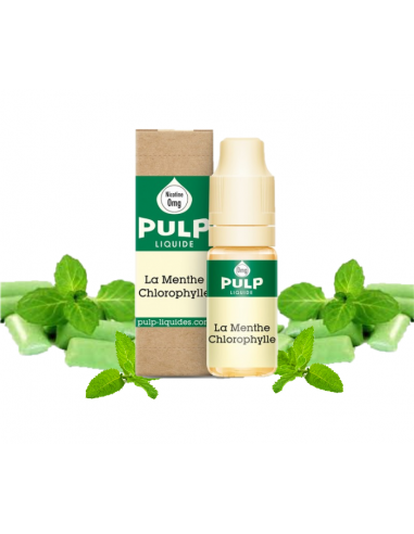 E-liquide 10ml  menthe chlorophylle pulp