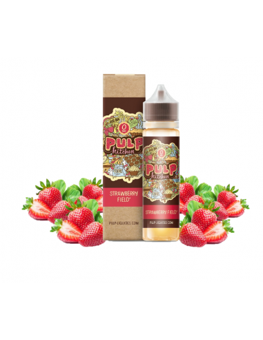 E-liquide 50ml strawberry field pulp kitchen